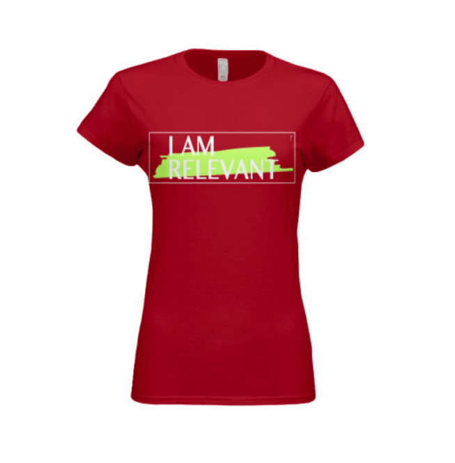 Red Women's Next Level Slim Fit Jersey