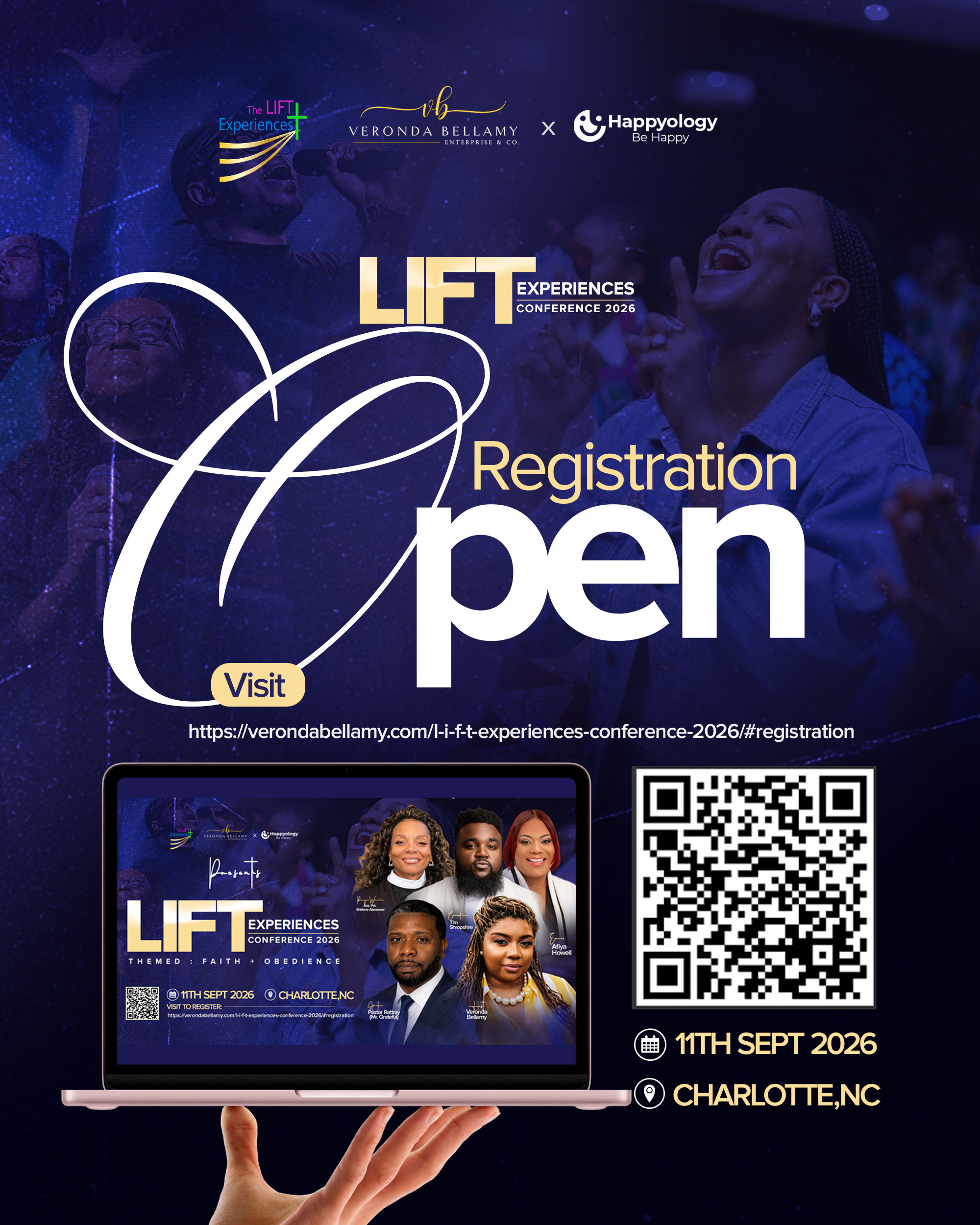 L.I.F.T. Experiences Conference 2026 registration is open graphic