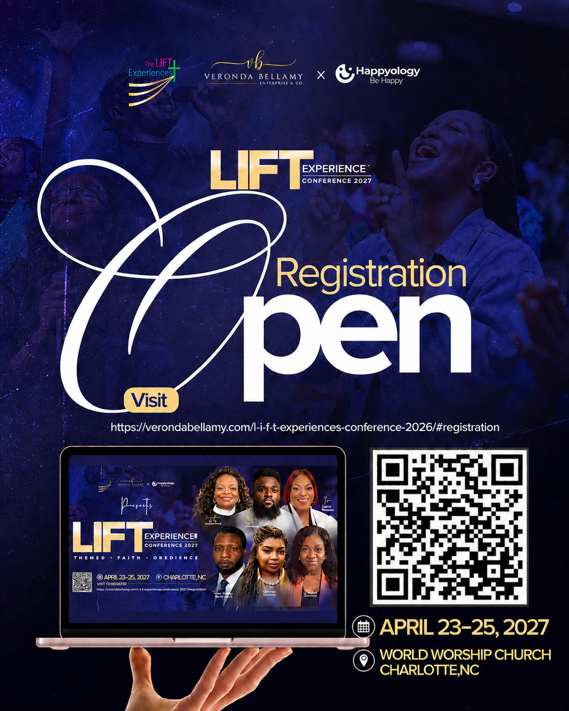 L.I.F.T. Experiences Conference 2027 registration is open graphic